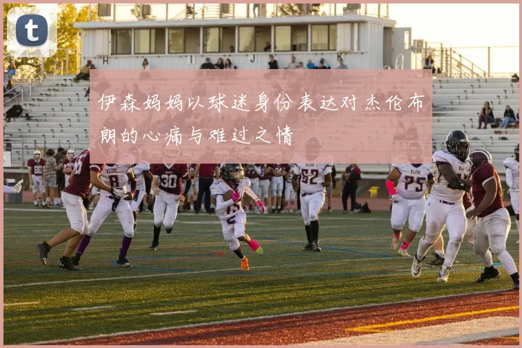 伊森妈妈以球迷身份表达对杰伦布朗的心痛与难过之情